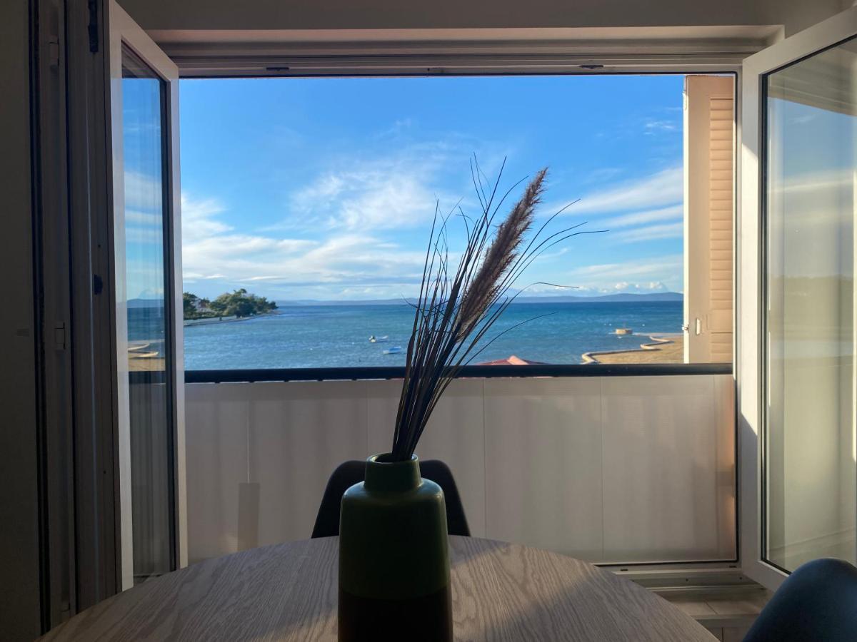 Apartment Privlaka Direkt Am Strand Mit Klima Und Neuem Badezimmer Haustiere Sind Willkommen Εξωτερικό φωτογραφία