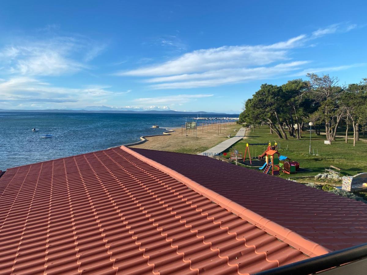 Apartment Privlaka Direkt Am Strand Mit Klima Und Neuem Badezimmer Haustiere Sind Willkommen Εξωτερικό φωτογραφία